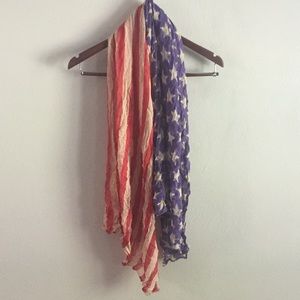 American flag scarf